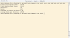 Command-Line Screenshot